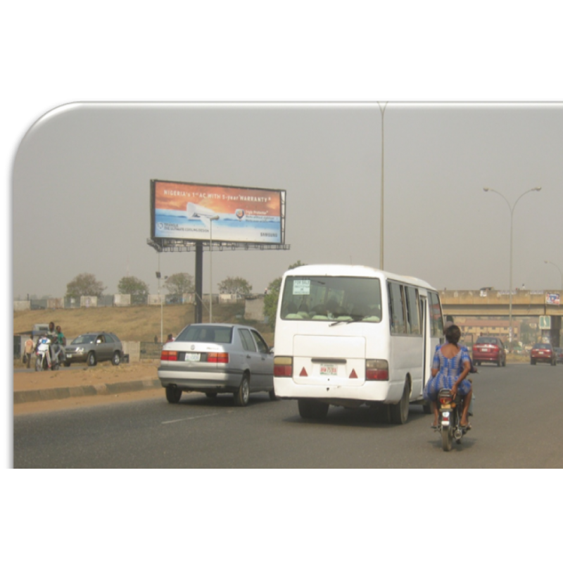 Unipole Billboard 18Mx6M At Along Abuja Keffi Road