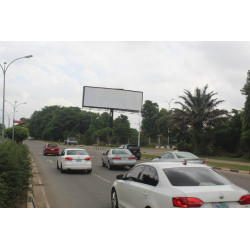 UNIPOLE 20FT X 60FT ALONG AHMADU BELLO WAY BY FCDA AREA 11