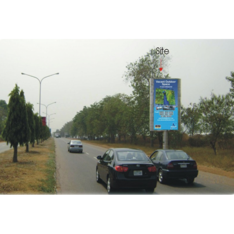 Portrait Billboard 7Mx4M At Airport Bill Clinton Drive