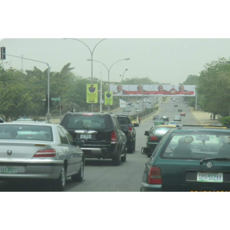 Gantry Billboard 35.357Mx 5.486M Abuja Ahmadu Bello Way