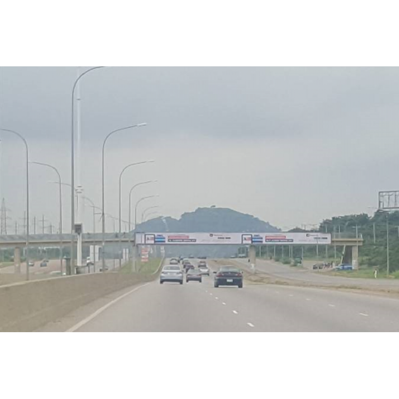 Bridge Panel Billboard Along Umaru Musa Yaradua Road