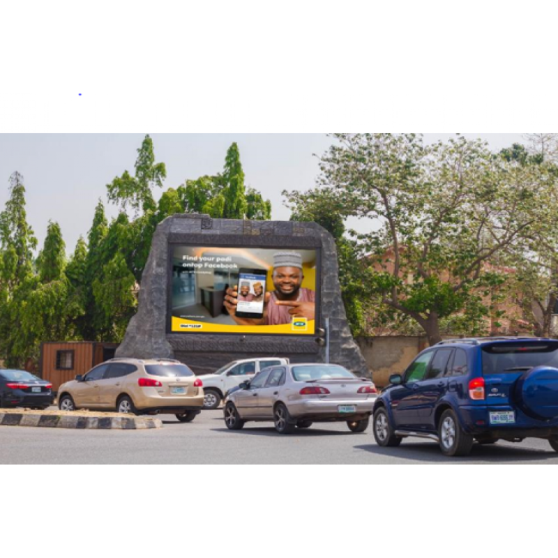 LED Billboard 4M(H) X 6M(W) From Banex Junction, AP Plaza