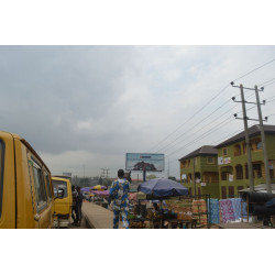 Unipole Billboard At Agric Bus Stop, Ikorodu, Lagos