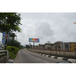 Unipole Billboard At Bonny Camp