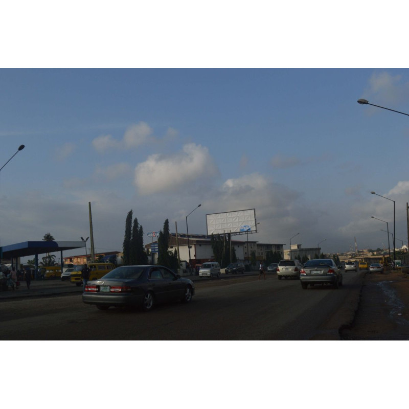 Unipole Billboard At Ascon Filling Station Cement