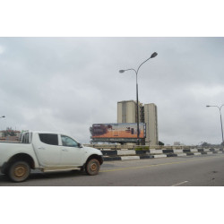 Unipole Billboard At Federal Civil Service Club