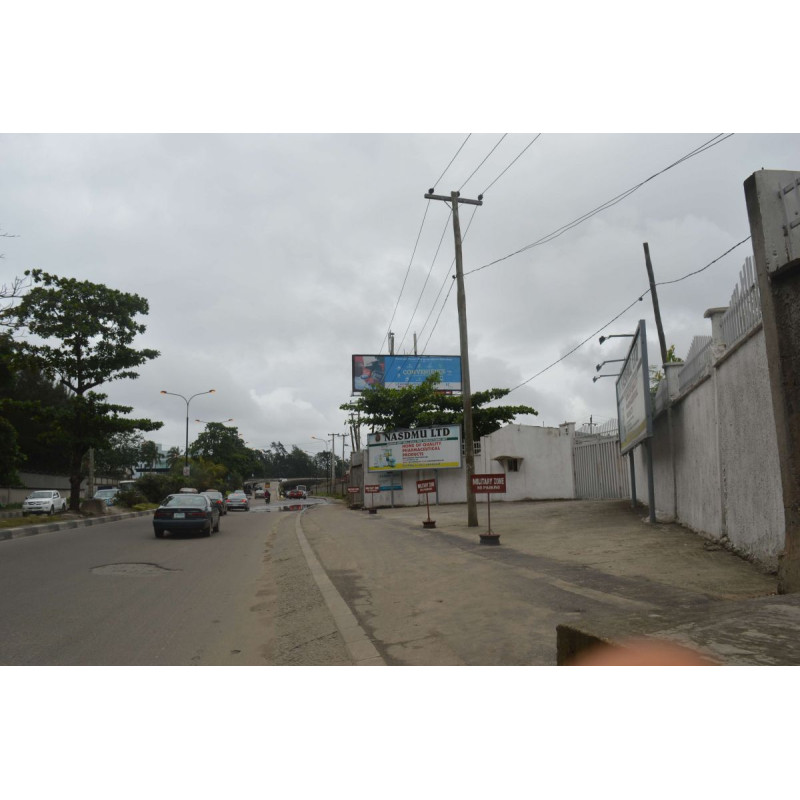 Unipole Billboard In Lagos Island