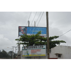 Unipole Billboard In Lagos Island