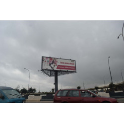 Unipole Billboard At Osborne Road