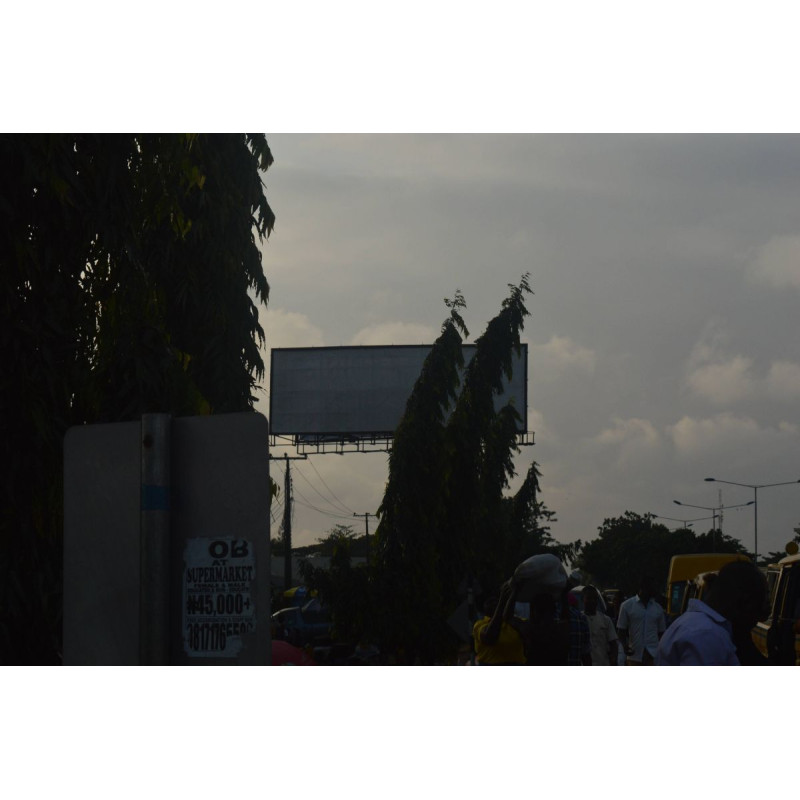 Unipole Billboard At PWD Bus Stop