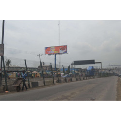 Unipole Billboard At Ketu Bus Stop