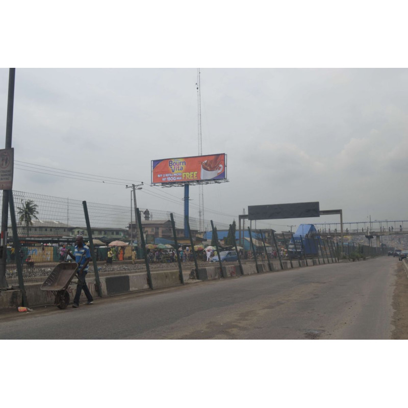 Unipole Billboard At Ketu Bus Stop