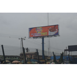 Unipole Billboard At Ketu Bus Stop