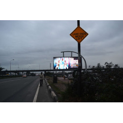 Unipole Billboard At Iyana-oworo