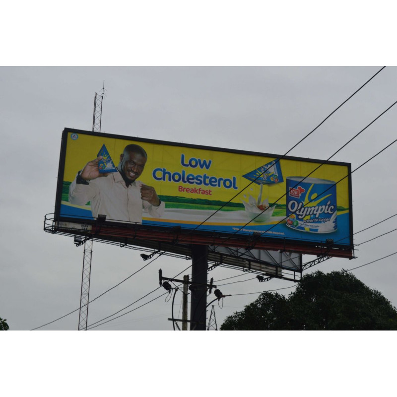 Unipole Billboard At Town Planning Way