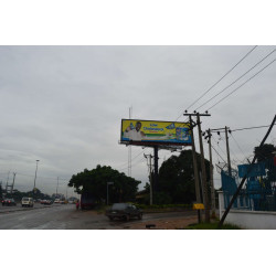 Unipole Billboard At Town Planning Way