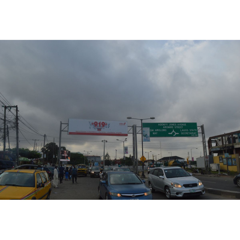 Gantry Billboard At Allen Round About