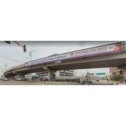 Gantry Billboard At Conoil Petrol Station, Ikeja