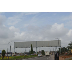 Gantry Billboard At Oworonsoki, By Global Impact Church Ifako