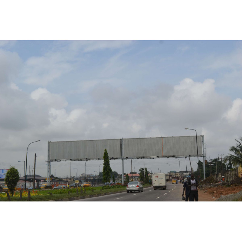 Gantry Billboard At Oworonsoki, By Global Impact Church Ifako