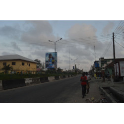 Portrait Billboard At Faneye Street By Herbert Macaulay