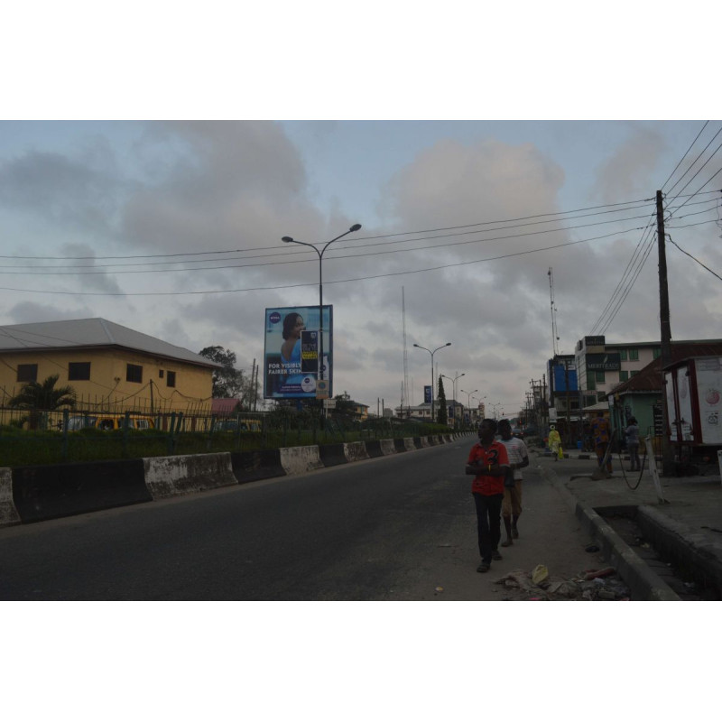 Portrait Billboard At Faneye Street By Herbert Macaulay