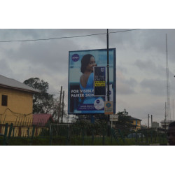 Portrait Billboard At Faneye Street By Herbert Macaulay