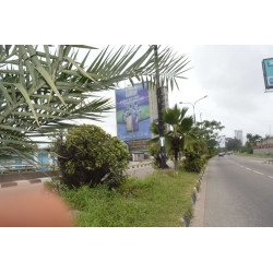 Wall Drape Billboard On NOUN Head Quarter Building