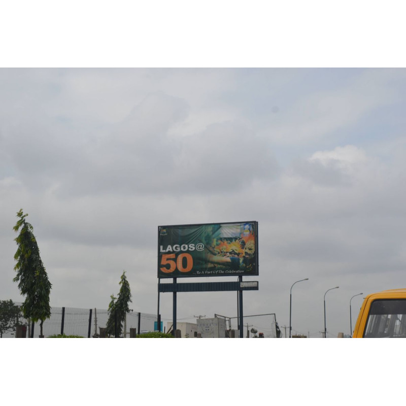 Backlit/ Landscape Billboard At Ogudu