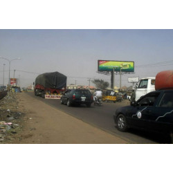 Unipole Billboard 4.5M X 14.5M At Kano-Maiduguri-Kaduna