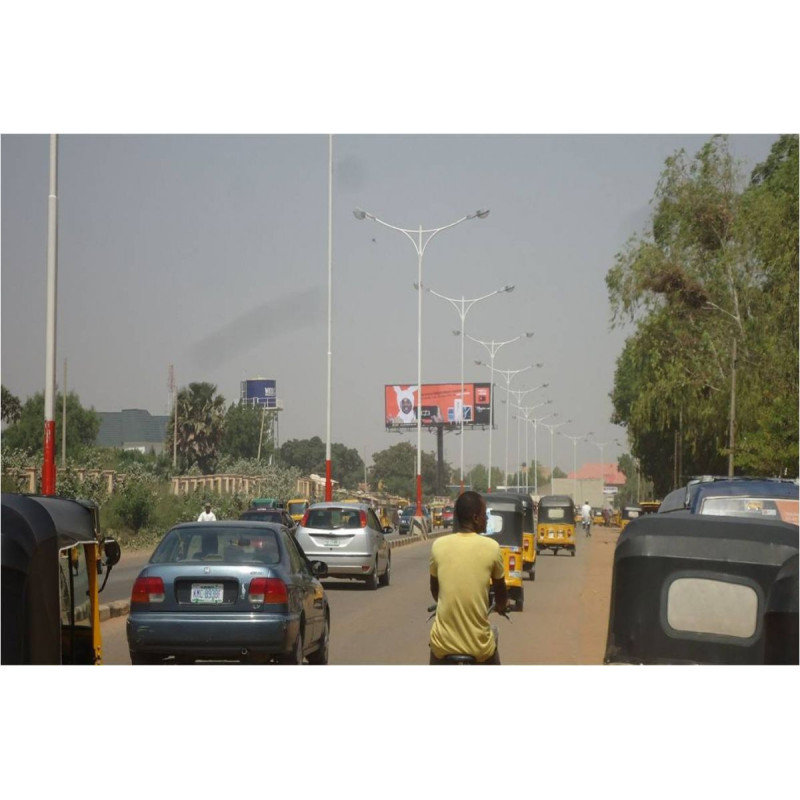 Unipole Billboard At Kano Along Aminu Kano Way By Goron Dutse