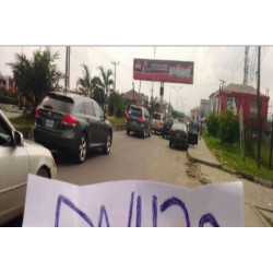 Gantry Billboard 10FT X 54FT By Captain Elech Amachi Polytechnic