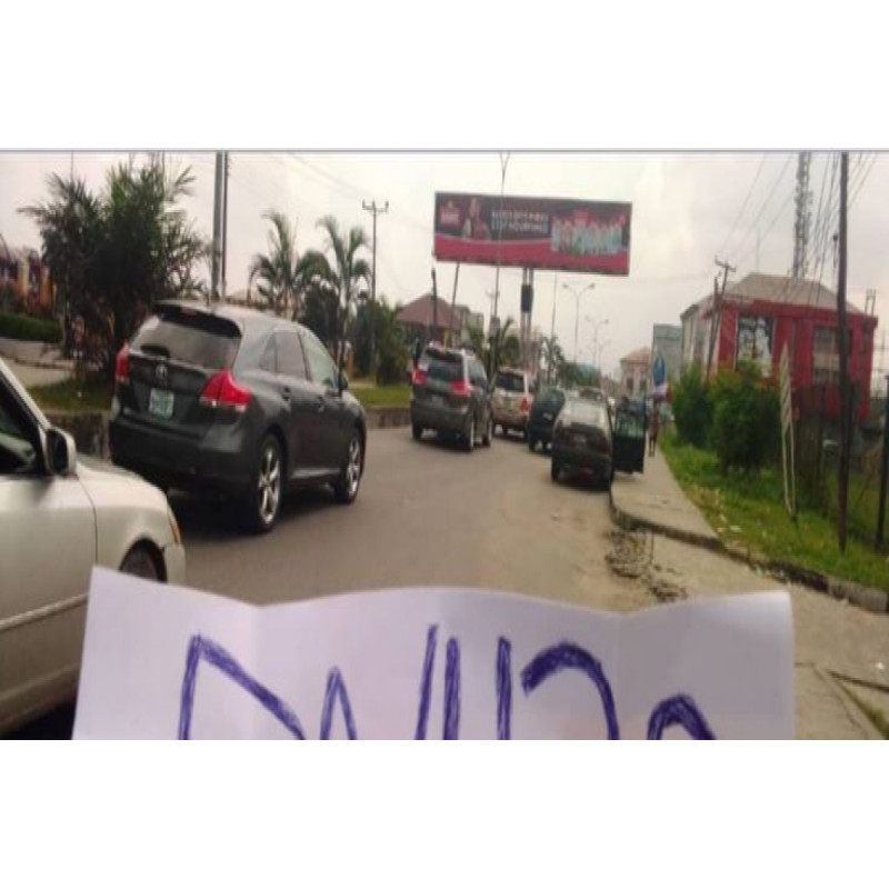 Gantry Billboard 10FT X 54FT By Captain Elech Amachi Polytechnic