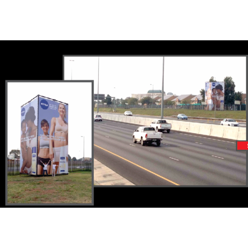 Billboard 10mx5m at the park at Emperors Palace