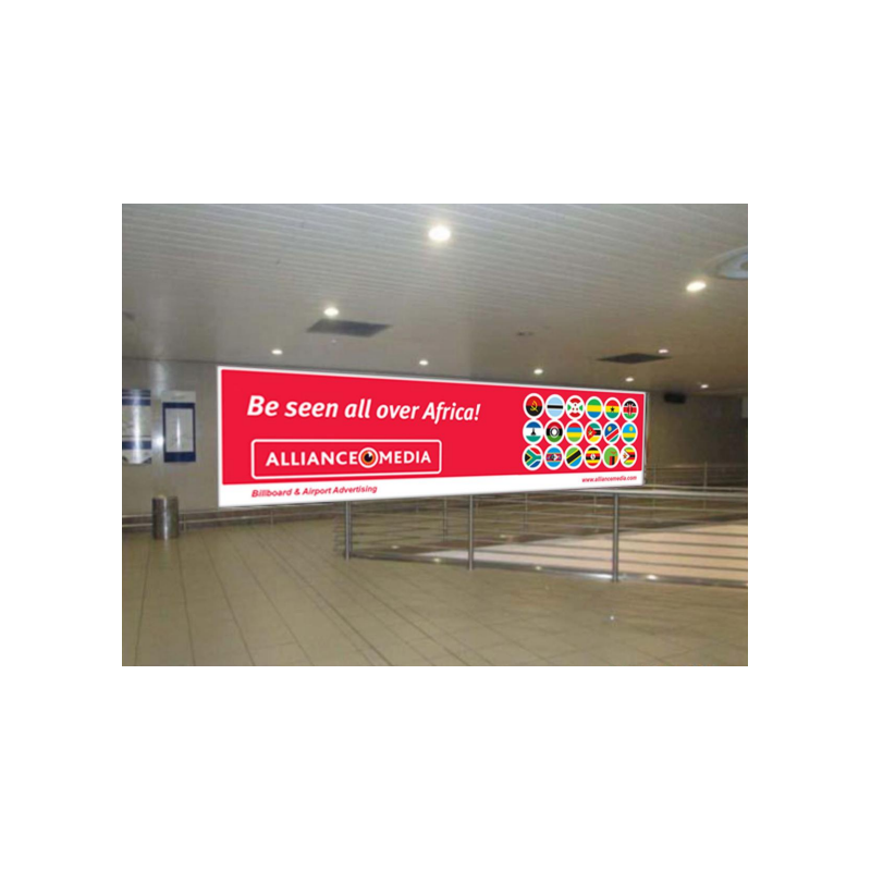 Tiled Wall OR Tambo International Airport Gautrain Entrance