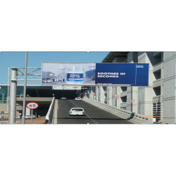 Billboard 4mx10m Cape Town International Entrance to drop off