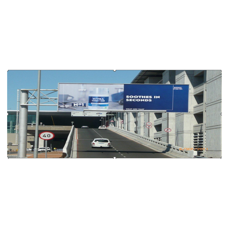 Billboard 4mx10m Cape Town International Entrance to drop off