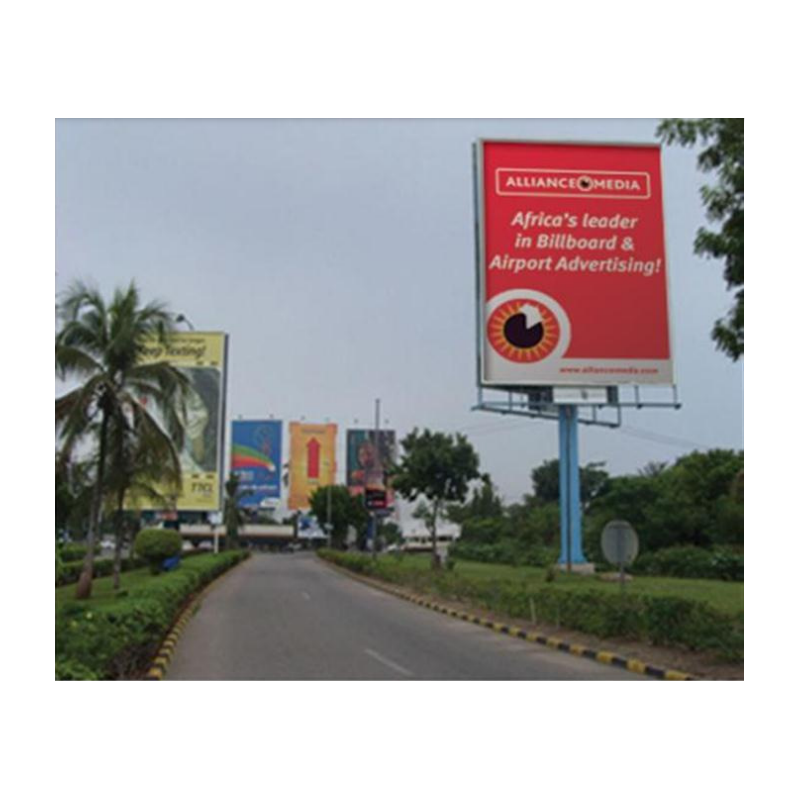 2ème Billboard 12x10m By Julius Nyerere International Airport