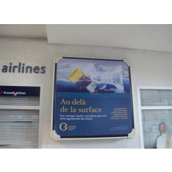LED 1,5x1,5m ABIDJAN AIRPORT CHECK-IN ROOM
