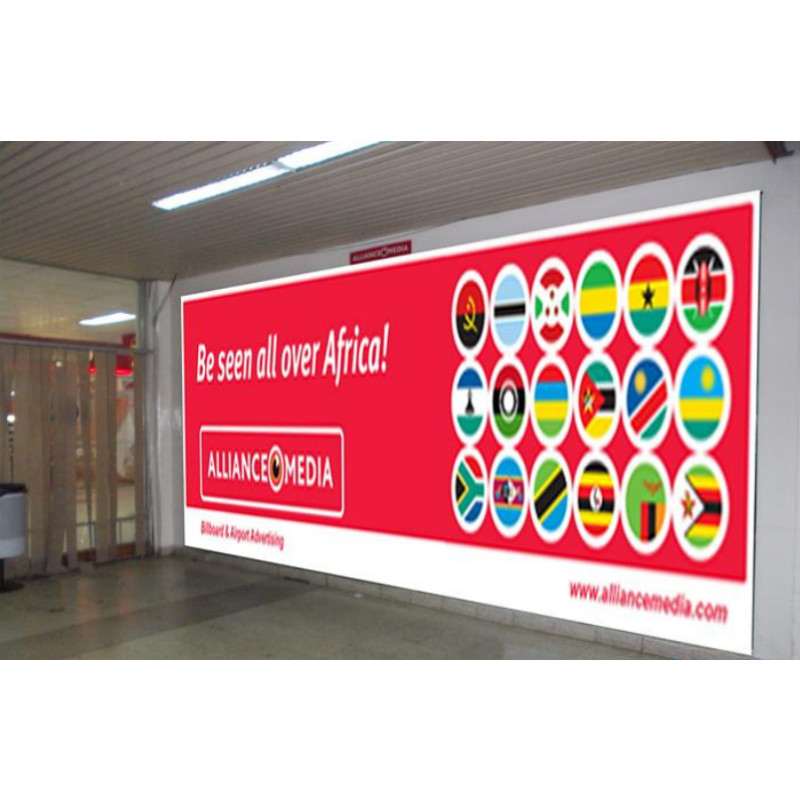 Billboard 2.565x5.36 Airport Arrivals Hall