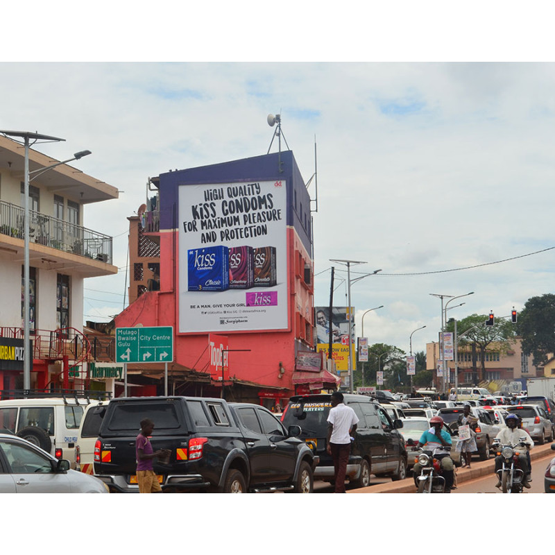 Wall Drape Billboard By Green Shops Wandegeya