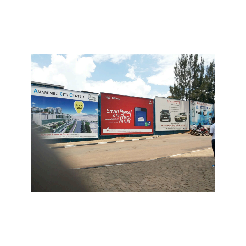 Wall Frames 8x5m By Kigali City Tower