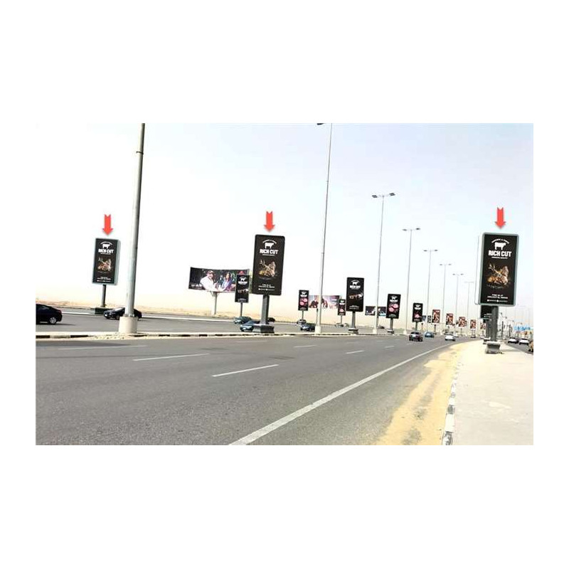 15 unit 3x6m Billboards By suez road