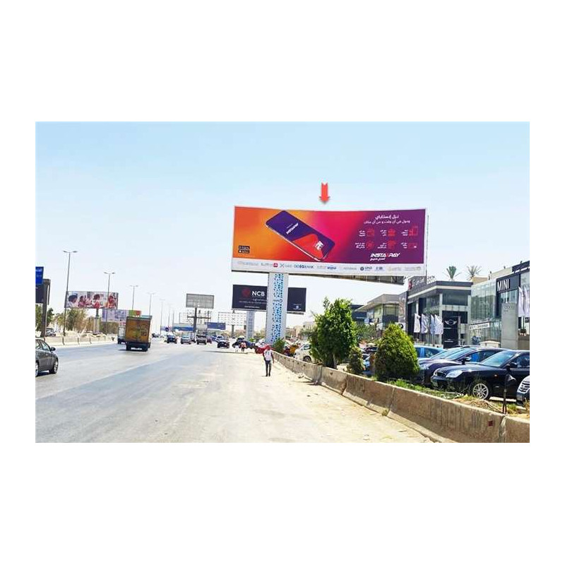 Billboard 8x24m By bavarian auto showroom