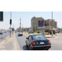 Billboard 3x4m Autostrad Maadi Total station one face A