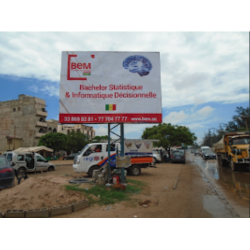 12m2 - 4x3m - DAKAR - Corniche hlm niveau ancienne mairie