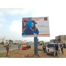 12m2 - 4x3m - DAKAR - VDN face Afrique Management avant Saint Lazare