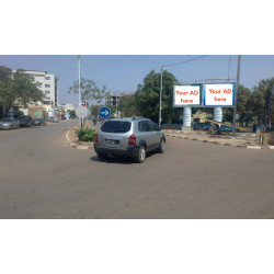 12m2 : 4x3m - OUAGA - Ave Aéroport - Ave. Kwame N'Krumah