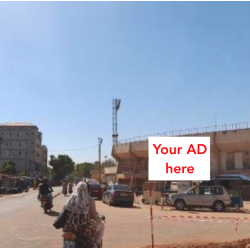 City center, Ouagadougou municipal stadium