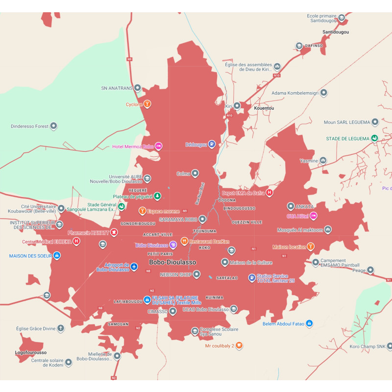 PACKAGE 12m2 BOBO-DIOULASSO BURKINA